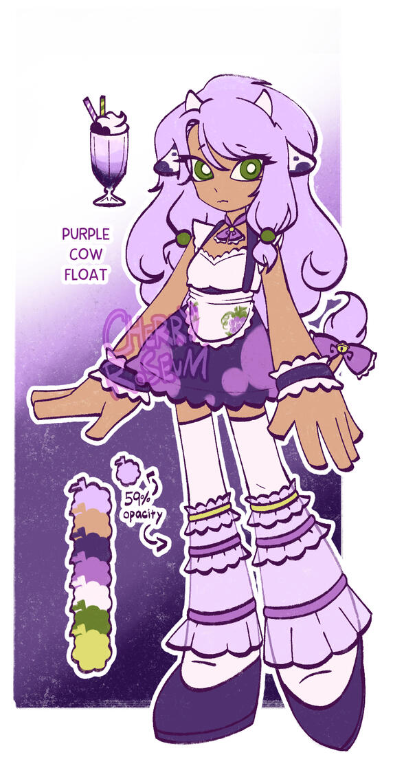 Purple Cow Float