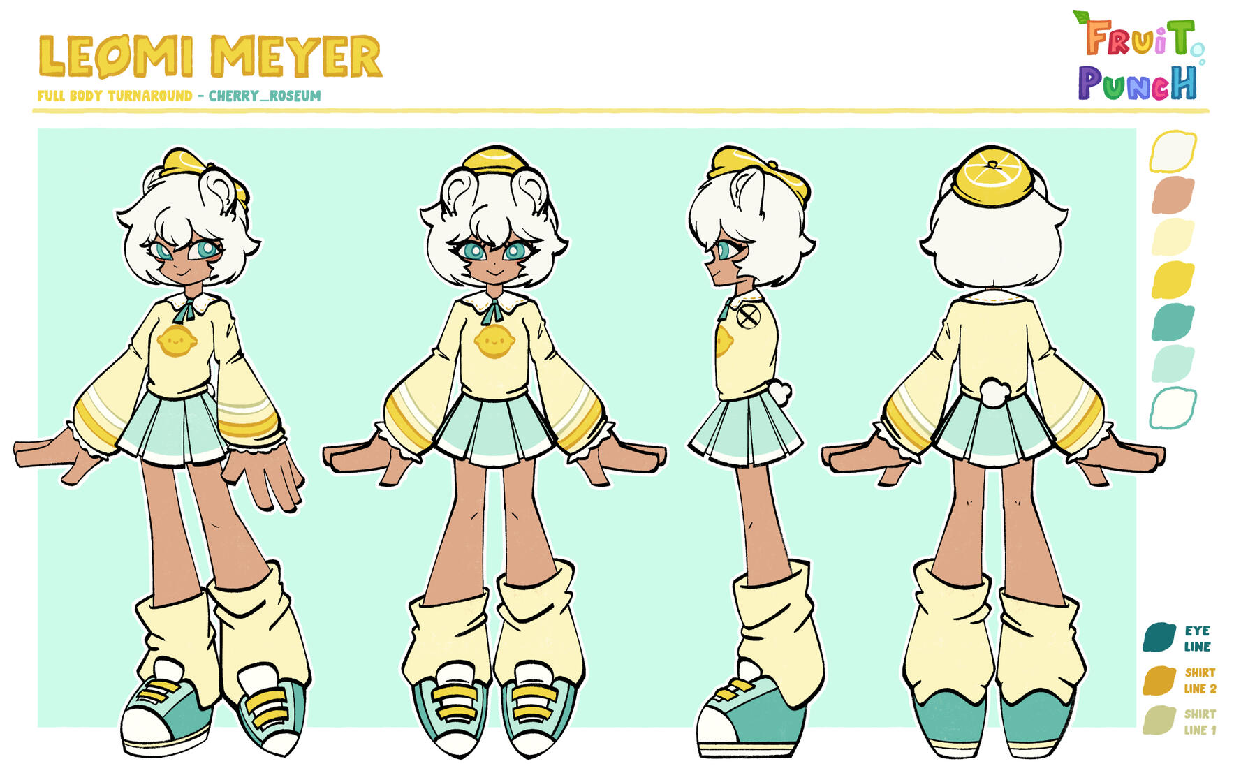 Leomi Meyer Model Sheet