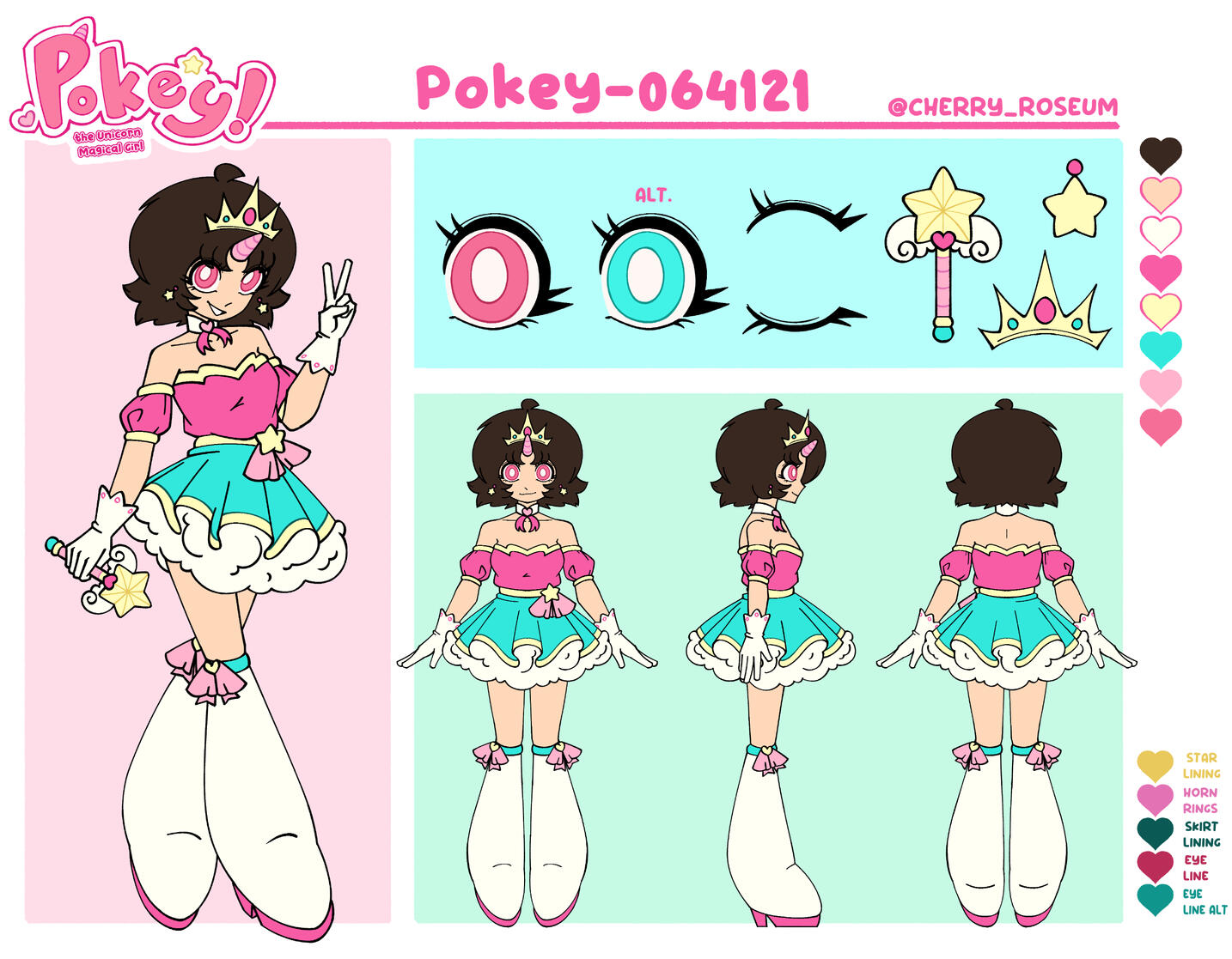 Pokey Model Sheet